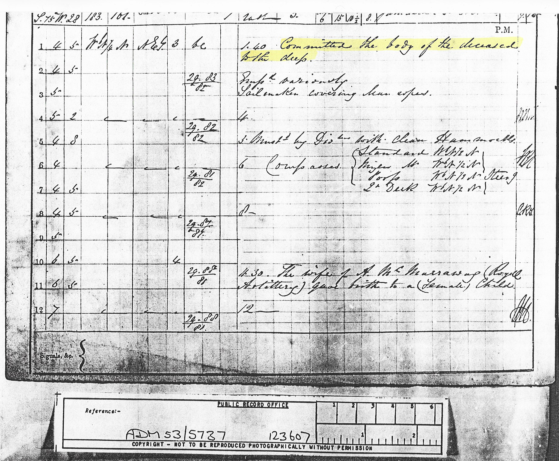 Henry McNally Senior Enlistment 